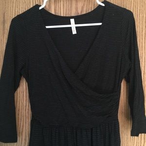 Gilli Black Wrap Dress